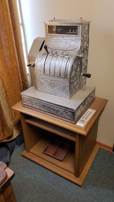 Kasa sklepowa amerykańskiej marki "National". Zdjęcie udostępnione przez Pana Grzegorza Dąbrowskiego